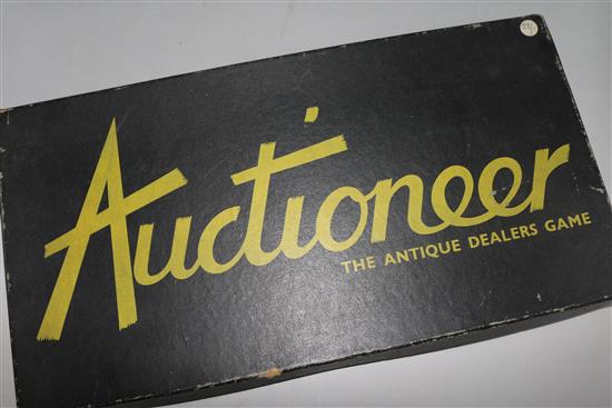 The Antique dealers board game called Auctioneer